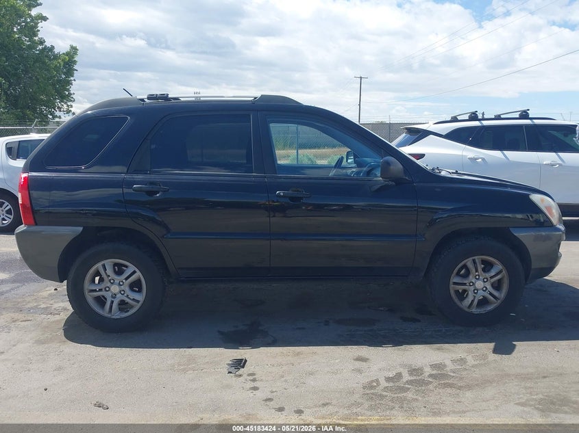 2008 Kia Sportage Lx V6 VIN: KNDJE723287492927 Lot: 45183424