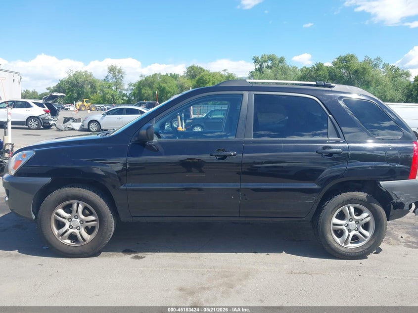 2008 Kia Sportage Lx V6 VIN: KNDJE723287492927 Lot: 45183424