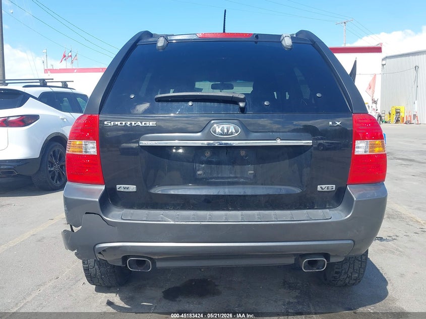 2008 Kia Sportage Lx V6 VIN: KNDJE723287492927 Lot: 45183424