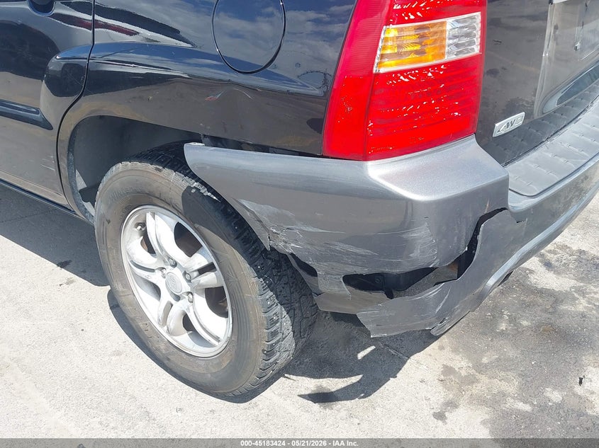 2008 Kia Sportage Lx V6 VIN: KNDJE723287492927 Lot: 45183424