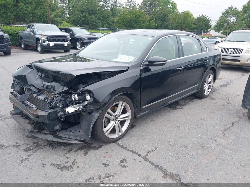2012 Volkswagen Passat 3.6l V6 Sel Premium 1VWCM7A38CC012237 photo 1