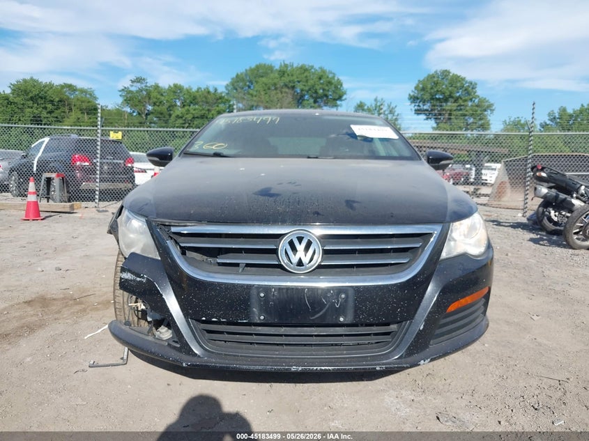 2012 Volkswagen Cc R-Line/Sport VIN: WVWMN7AN6CE516649 Lot: 45183499