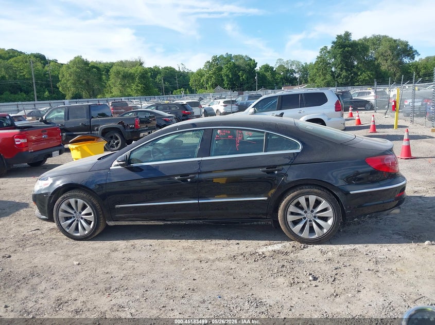 2012 Volkswagen Cc R-Line/Sport VIN: WVWMN7AN6CE516649 Lot: 45183499