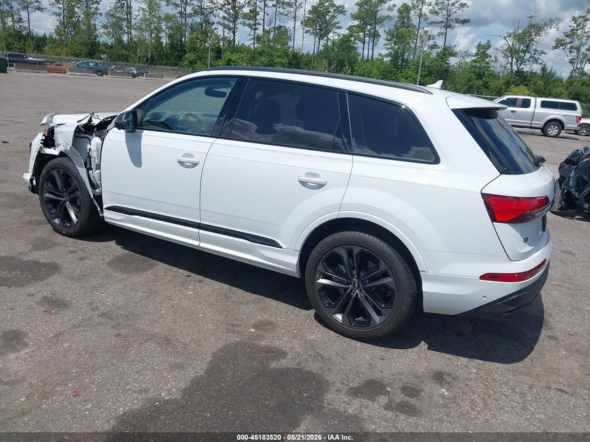 Vin: wa1vvbf72sd012728, lot: 45681232, audi q7 prestige 55 tfsi quattro tiptronic 20253