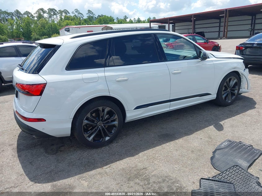 Vin: wa1vvbf72sd012728, lot: 45681232, audi q7 prestige 55 tfsi quattro tiptronic 20254