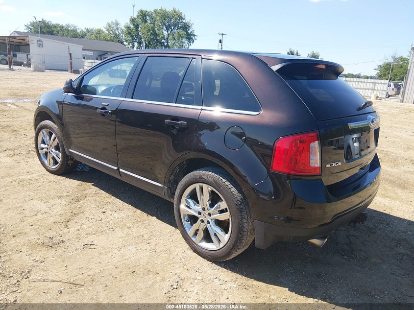 Vin: 2fmdk3kc8dbc21253, lot: 45681238, ford edge limited 20133
