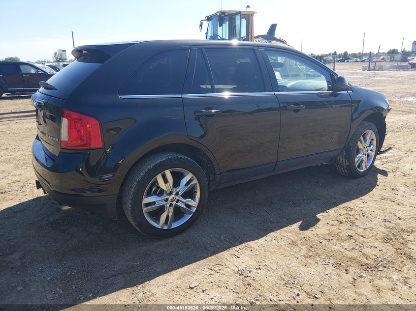 Vin: 2fmdk3kc8dbc21253, lot: 45681238, ford edge limited 20134