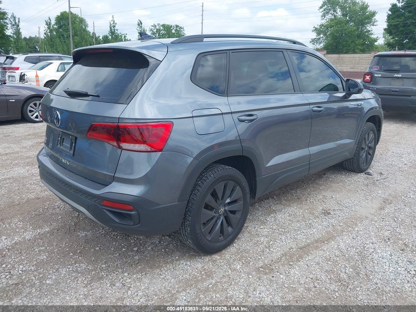 2024 VOLKSWAGEN TAOS auction photo 4