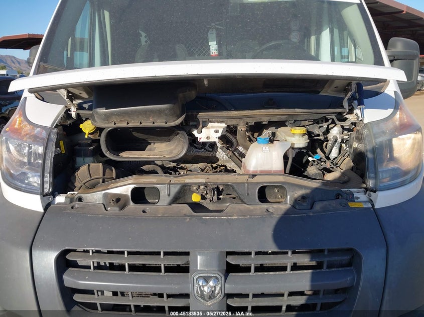 2017 Ram Promaster 1500 Low Roof 136 Wb VIN: 3C6TRVAGXHE500298 Lot: 45183535
