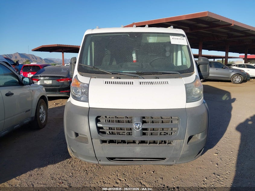 2017 Ram Promaster 1500 Low Roof 136 Wb VIN: 3C6TRVAGXHE500298 Lot: 45183535