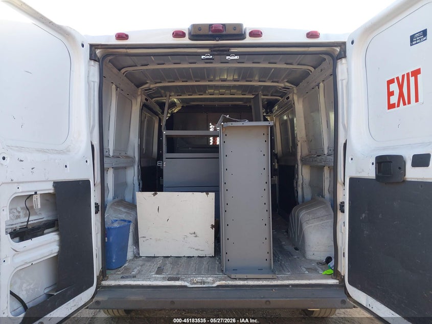 2017 Ram Promaster 1500 Low Roof 136 Wb VIN: 3C6TRVAGXHE500298 Lot: 45183535