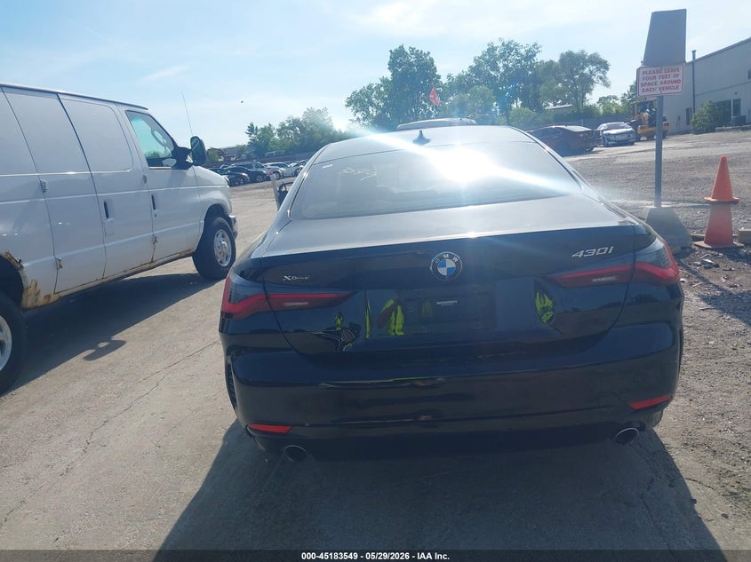 2021 BMW 430I xDrive VIN: WBA73AP03MCH02402 Lot: 45183549