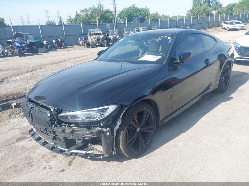 Vin: wba73ap03mch02402, lot: 45681261, bmw 430i xdrive 20212