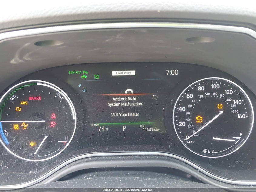 2021 Toyota Avalon Limited Hybrid VIN: 4T1DA1AB6MU010983 Lot: 45183563