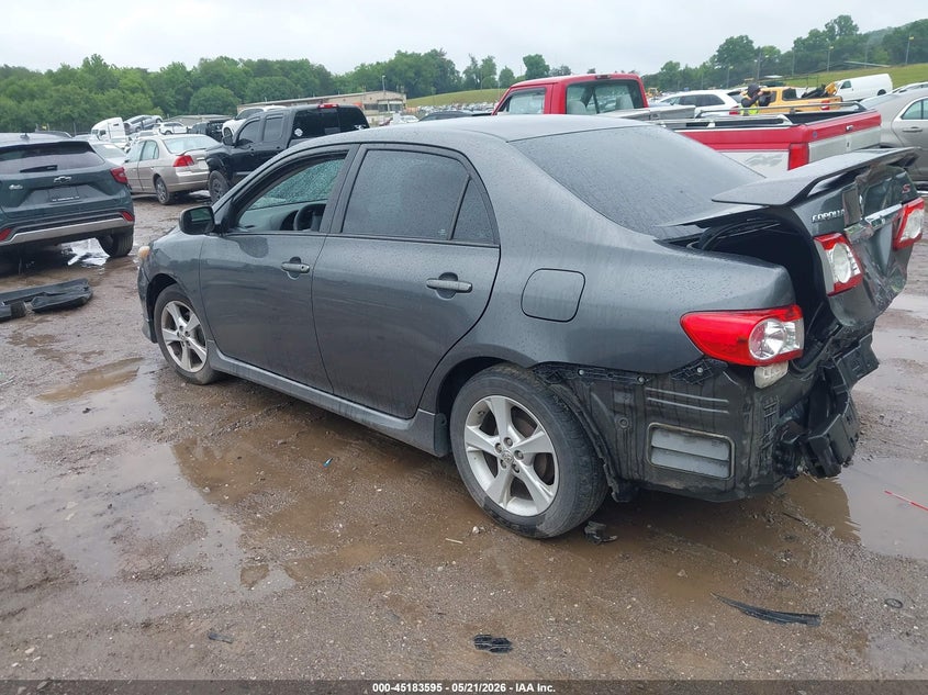 Vin: 2t1bu4ee9cc871496, lot: 45681307, toyota corolla s 20123