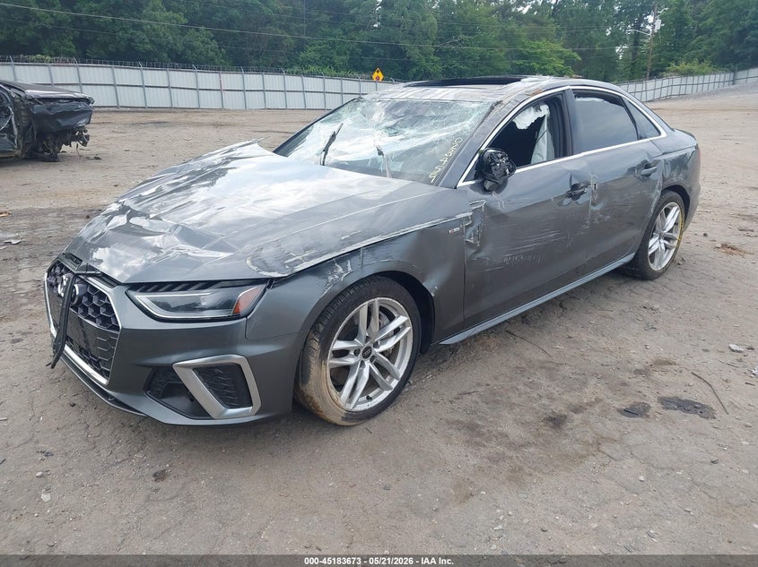 Vin: waueaaf41pn023459, lot: 45681385, audi a4 premium plus 45 tfsi s line quattro s tronic 20232