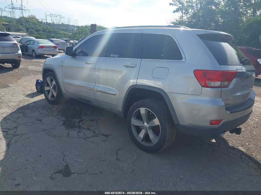 Vin: 1j4rr4gt8bc509933, lot: 45681386, jeep grand cherokee laredo 20113