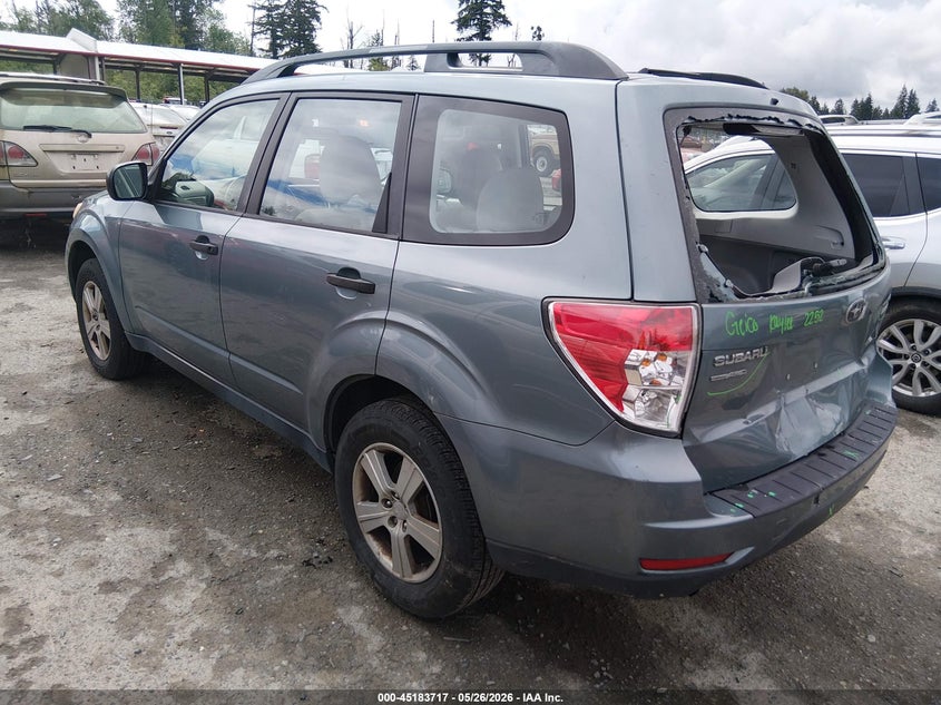 Vin: jf2shabcxcg443624, lot: 45681429, subaru forester 2.5x 20123