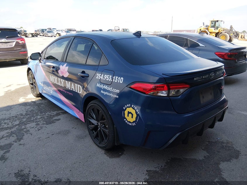 VIN 5YFS4MCE1PP141879 2023 TOYOTA COROLLA SE