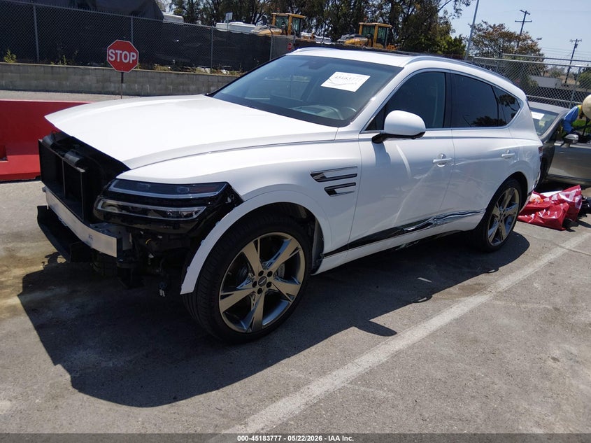 Vin: kmuhcesc6ru170879, lot: 45681489, genesis gv80 3.5t awd 20242