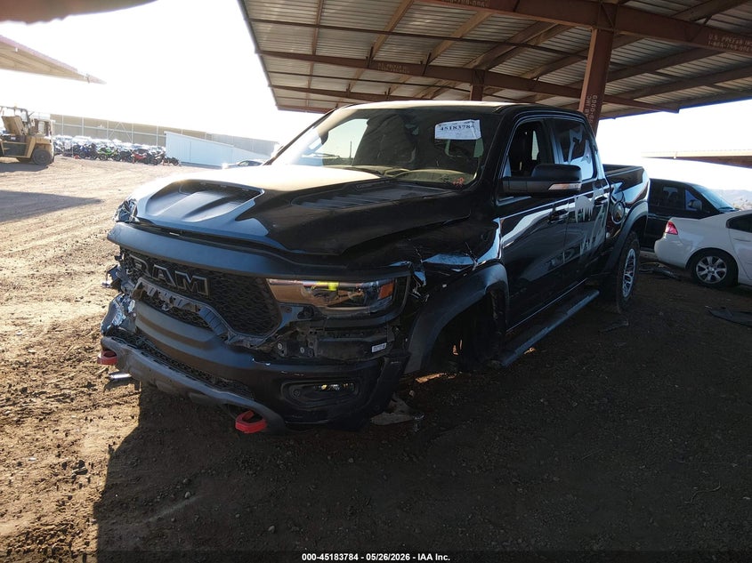 Vin: 1c6srfu93nn323888, lot: 45681496, ram 1500 trx  4x4 5'7 box 20222