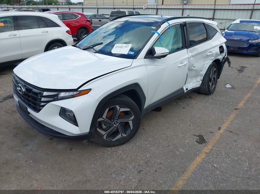 Vin: km8jfca1xpu105087, lot: 45681509, hyundai tucson hybrid sel convenience 20232