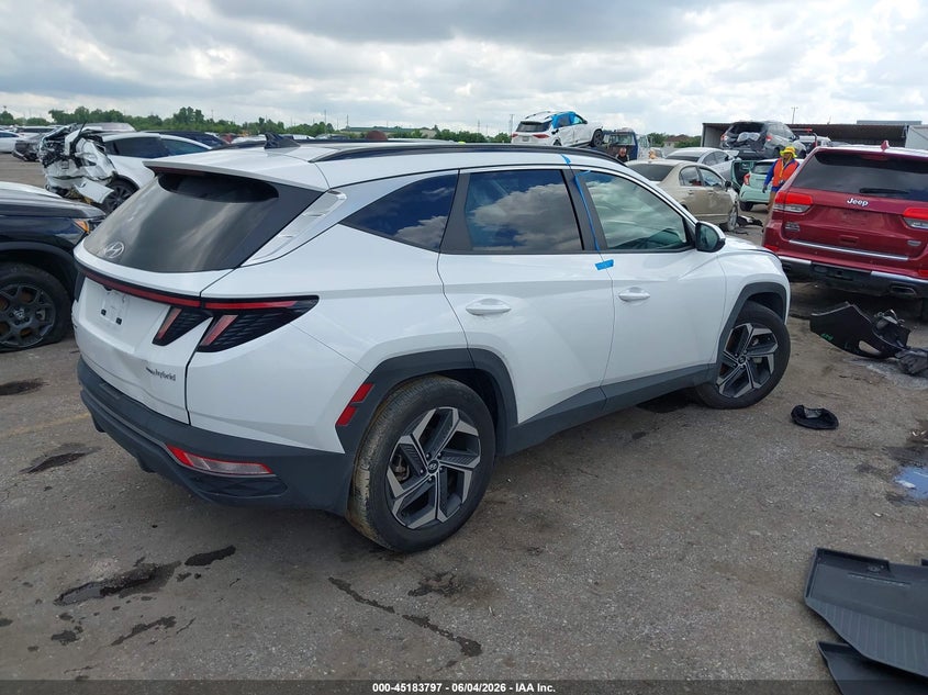 Vin: km8jfca1xpu105087, lot: 45681509, hyundai tucson hybrid sel convenience 20234