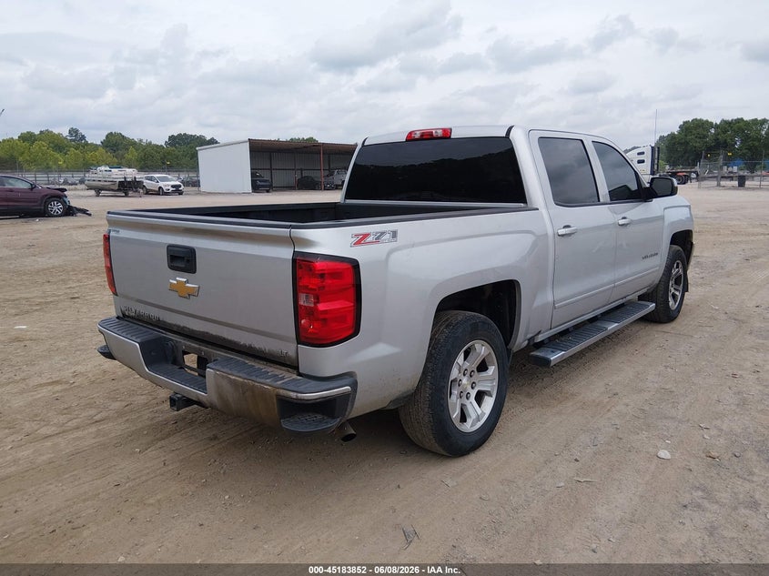 Vin: 3gcukrec1gg369670, lot: 45681564, chevrolet silverado 1500 2lt 20164