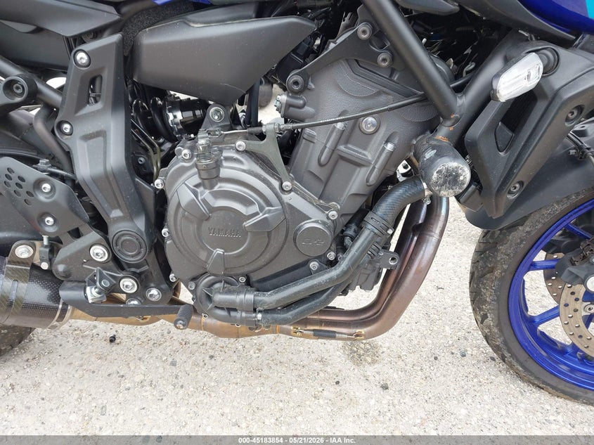 2022 Yamaha Mt07 VIN: JYARM32E9NA003921 Lot: 45183854