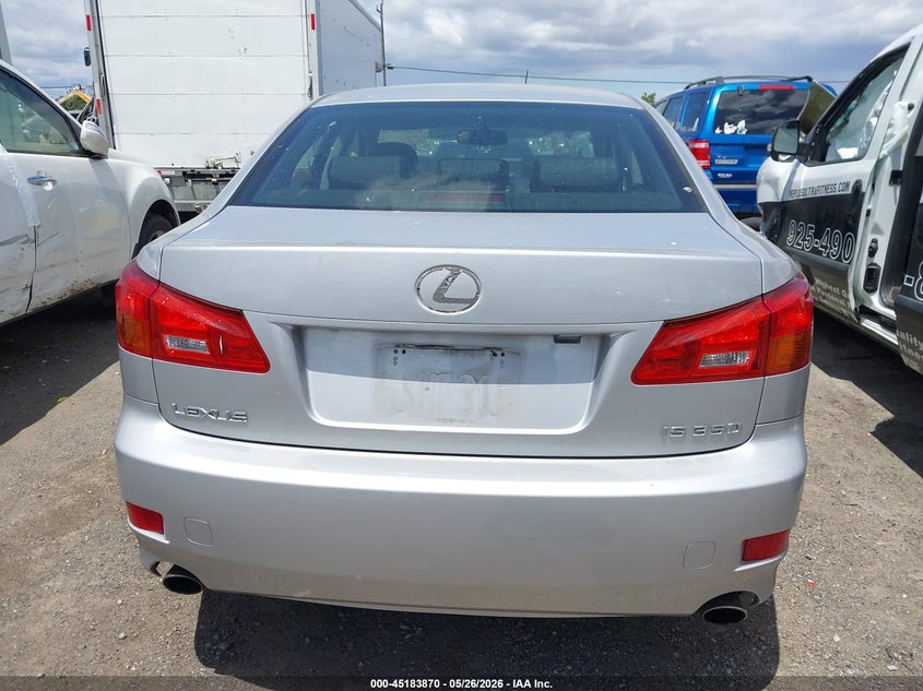 2006 Lexus Is 350 VIN: JTHBE262665002702 Lot: 45183870