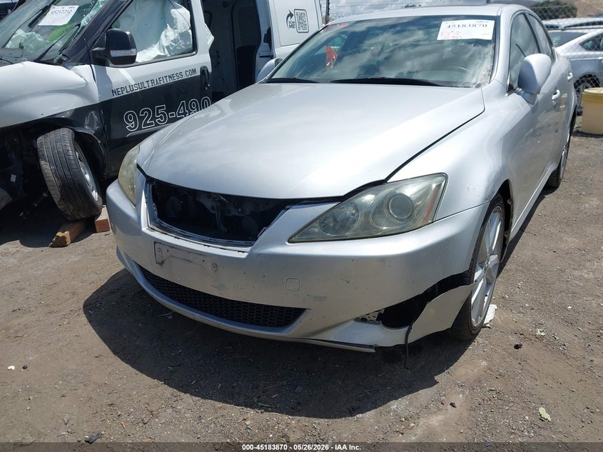 2006 Lexus Is 350 VIN: JTHBE262665002702 Lot: 45183870