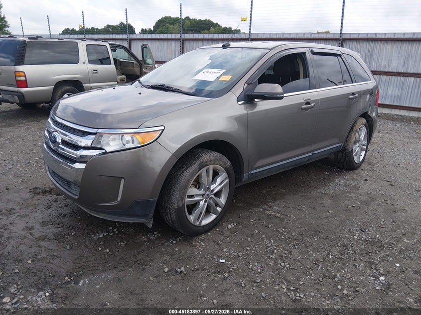 Vin: 2fmdk3kc0eba10291, lot: 45681609, ford edge limited 20142