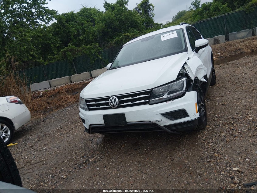 2021 Volkswagen Tiguan 2.0T Se/2.0T Se R-Line Black/2.0T Sel VIN: 3VV2B7AX9MM008030 Lot: 45183900