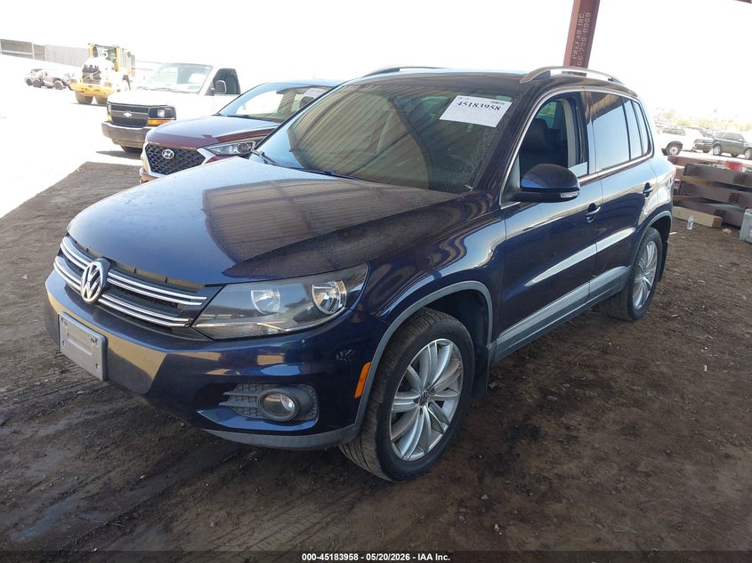 2013 Volkswagen Tiguan Se WVGBV3AX3DW591768 photo 1