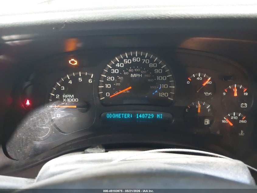 2005 CHEVROLET SILVERADO PICKUP 5.3L V-8 310HP