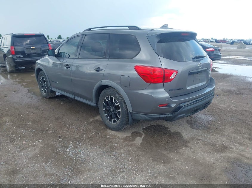 Vin: 5n1dr2mnxkc655207, lot: 45681702, nissan pathfinder sl 20193