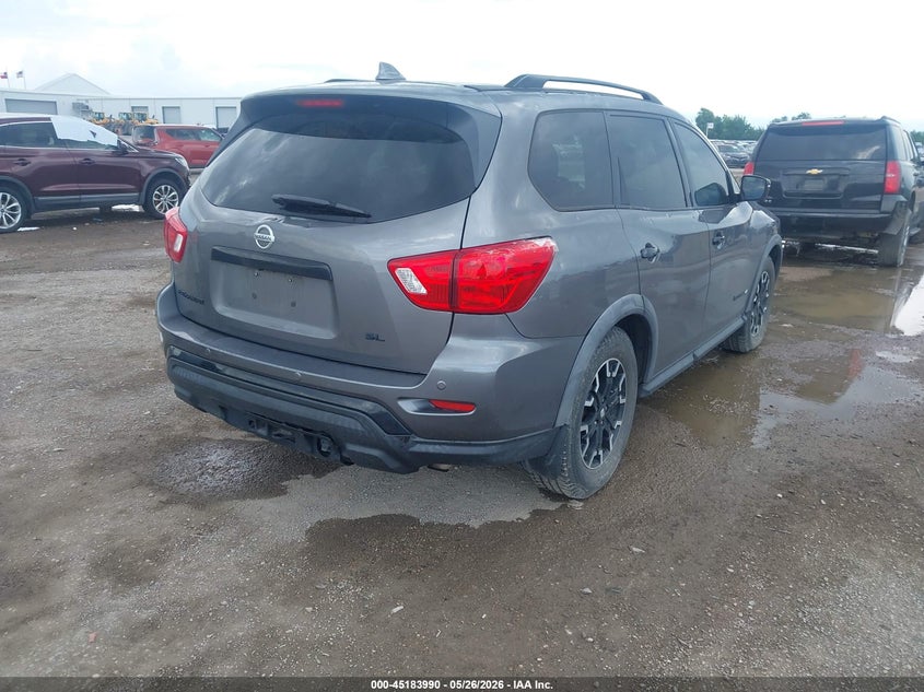 Vin: 5n1dr2mnxkc655207, lot: 45681702, nissan pathfinder sl 20194