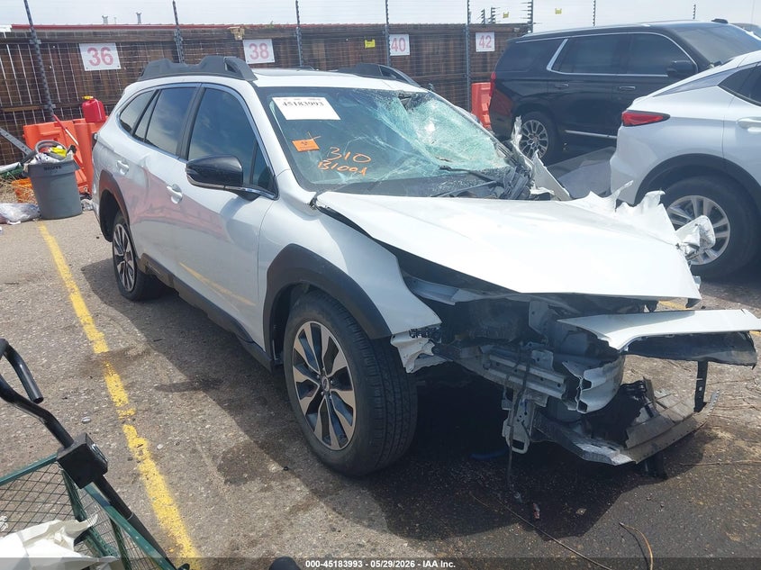 Vin: 4s4btanc0p3191206, lot: 45681705, subaru outback limited 2023 img_1