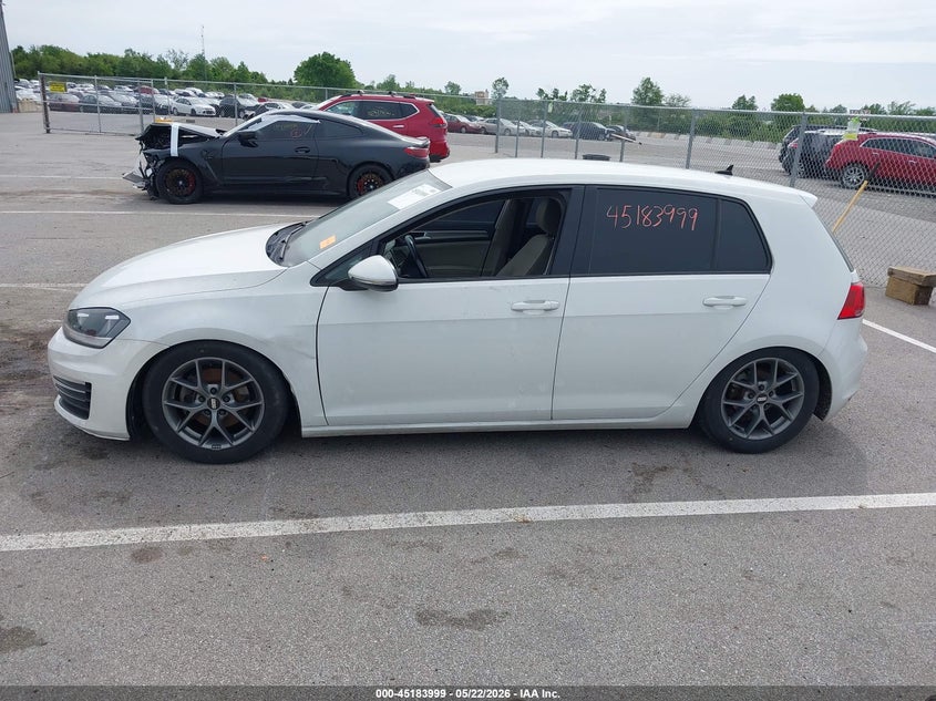 2015 Volkswagen Golf Tdi S 4-Door VIN: 3VWRA7AU4FM073163 Lot: 45183999