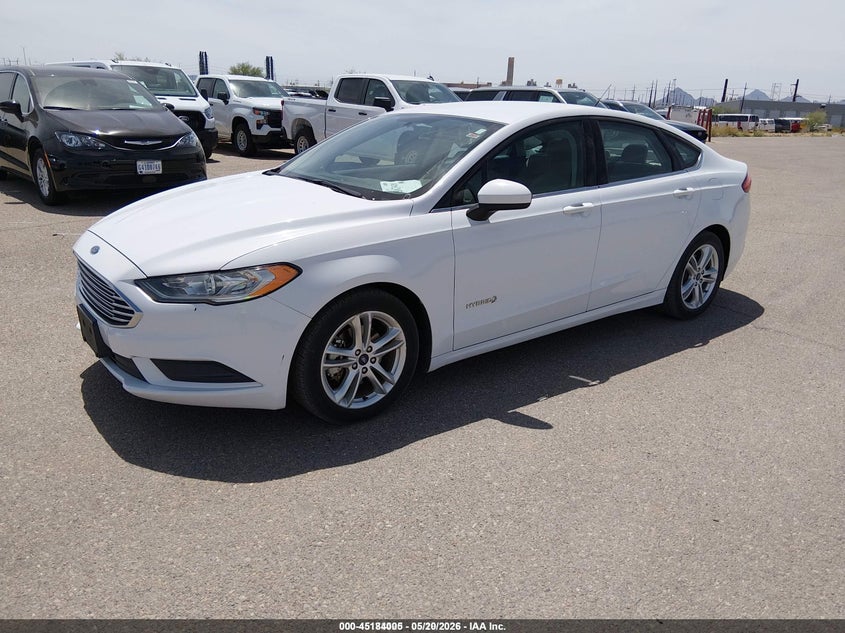 Vin: 3fa6p0uu5jr212726, lot: 45681717, ford fusion hybrid s 20182