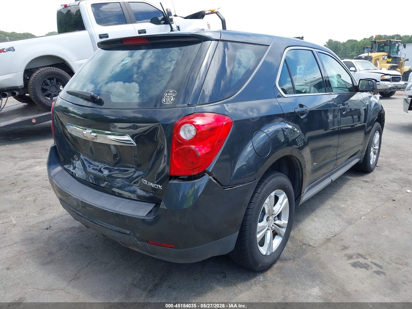 Vin: 2gnalbek6d6237680, lot: 45681747, chevrolet equinox ls 20134