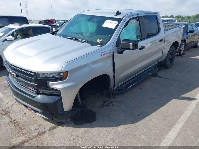 2019 Chevrolet Silverado 1500 Lt Trail Boss 3GCPYFED1KG186832 photo 1