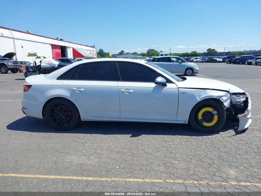 2018 Audi S4 3.0T Premium Plus VIN: WAUB4AF4XJA061698 Lot: 45184060