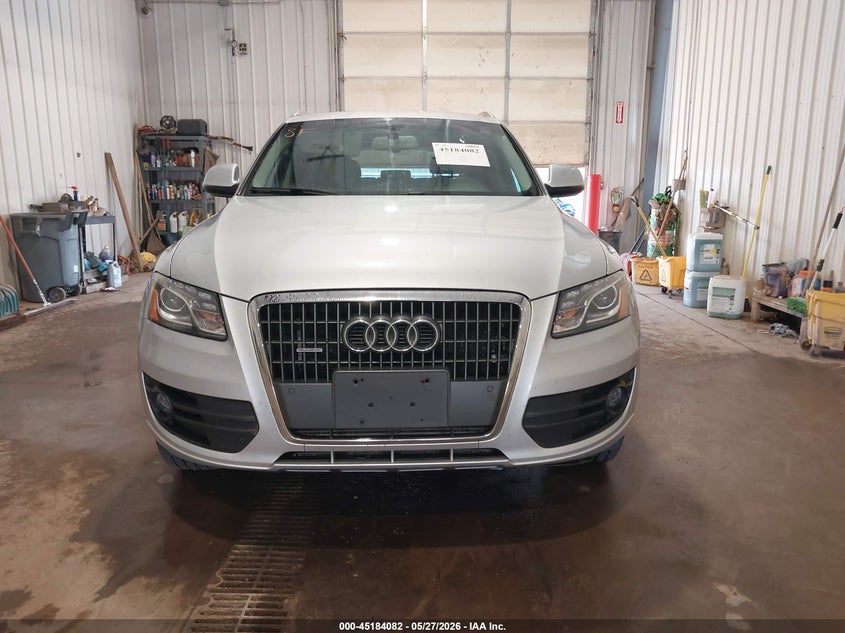 2012 Audi Q5 2.0 2.0T Premium silver Lot 111045184082 Vin WA1LFAFP6CA119265