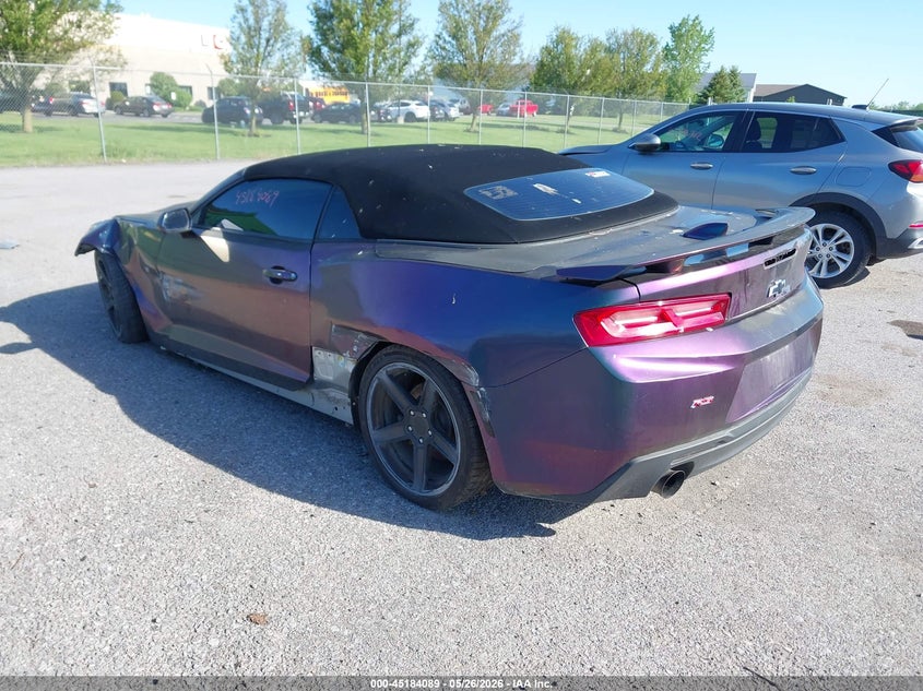 2017 CHEVROLET CAMARO CABRIO 3.6L V-6 DI, DOHC, VVT, 335HP