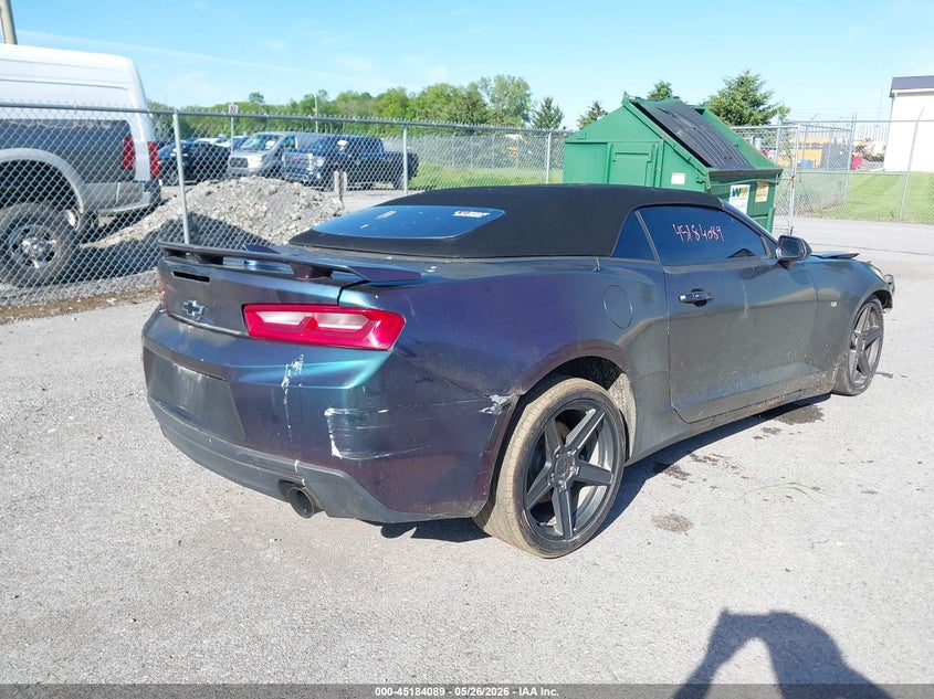 2017 CHEVROLET CAMARO CABRIO 3.6L V-6 DI, DOHC, VVT, 335HP