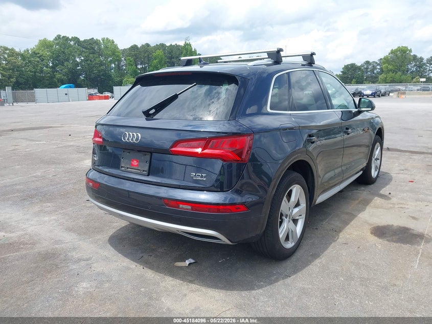 Vin: wa1bnafy8j2128953, lot: 45681808, audi q5 2.0t premium/2.0t tech premium 20184