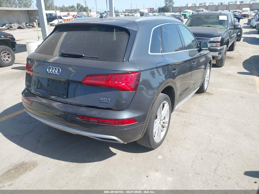 Vin: wa1bnafy1j2008329, lot: 45681815, audi q5 2.0t premium/2.0t tech premium 20184