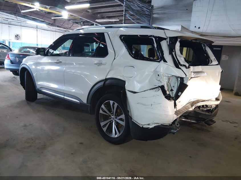 Vin: 1fm5k8hc8lga07136, lot: 45681828, ford explorer platinum 20203