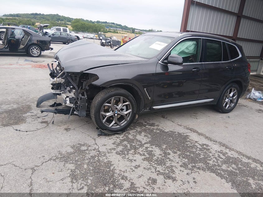 Vin: 5uxty5c03m9f57311, lot: 45681829, bmw x3 xdrive30i 20212